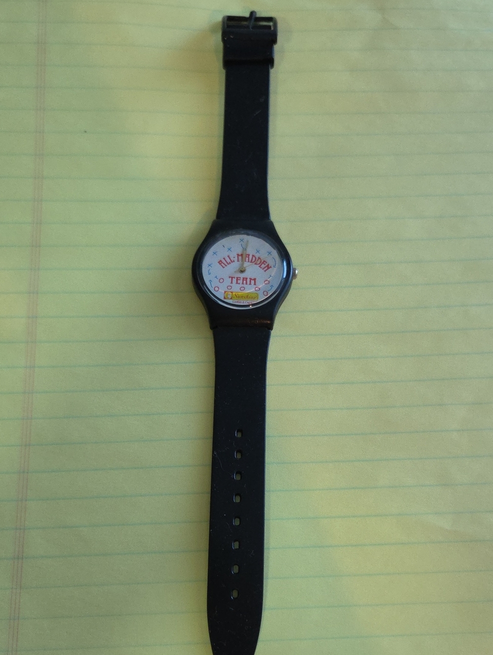 Vintage All Madden Team Watch